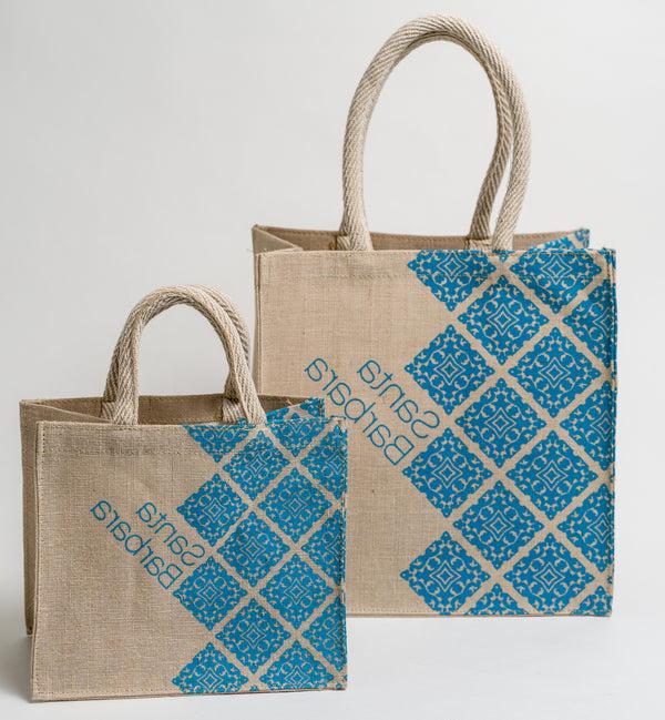 Santa Barbara Tile Small Tote